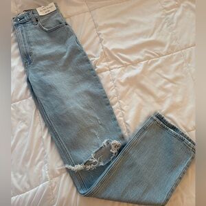 Abercrombie & Fitch 90s Straight Ultra High Rise